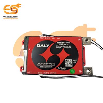 Smart BMS LiFePO4 16S 48V 40A Common Port with Balance